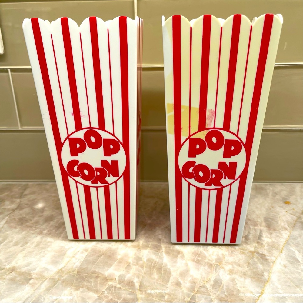 Plastic Popcorn Containers